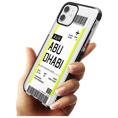Personalised Abu Dhabi Boarding Pass