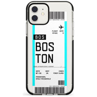 Personalised Boston Boarding Pass