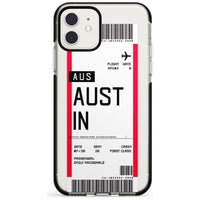 Personalised Austin Boarding Pass