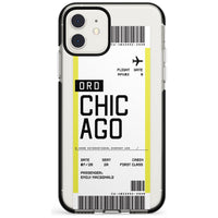 Personalised Chicago Boarding Pass