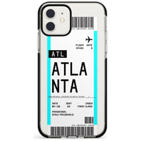 Personalisierte Atlanta-Bordkarte