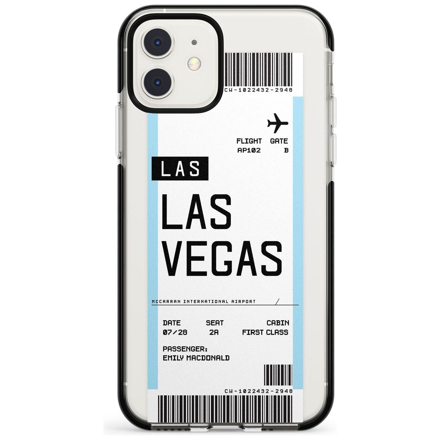 Personalised Las Vegas Boarding Pass