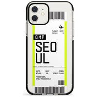Personalised Seoul Boarding Pass