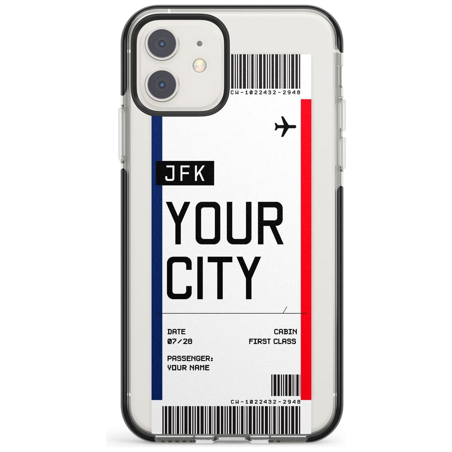 Personalised Create Your Own Boarding Pass Ticket