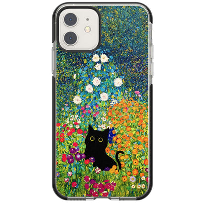 Cat in Klimt's Garden