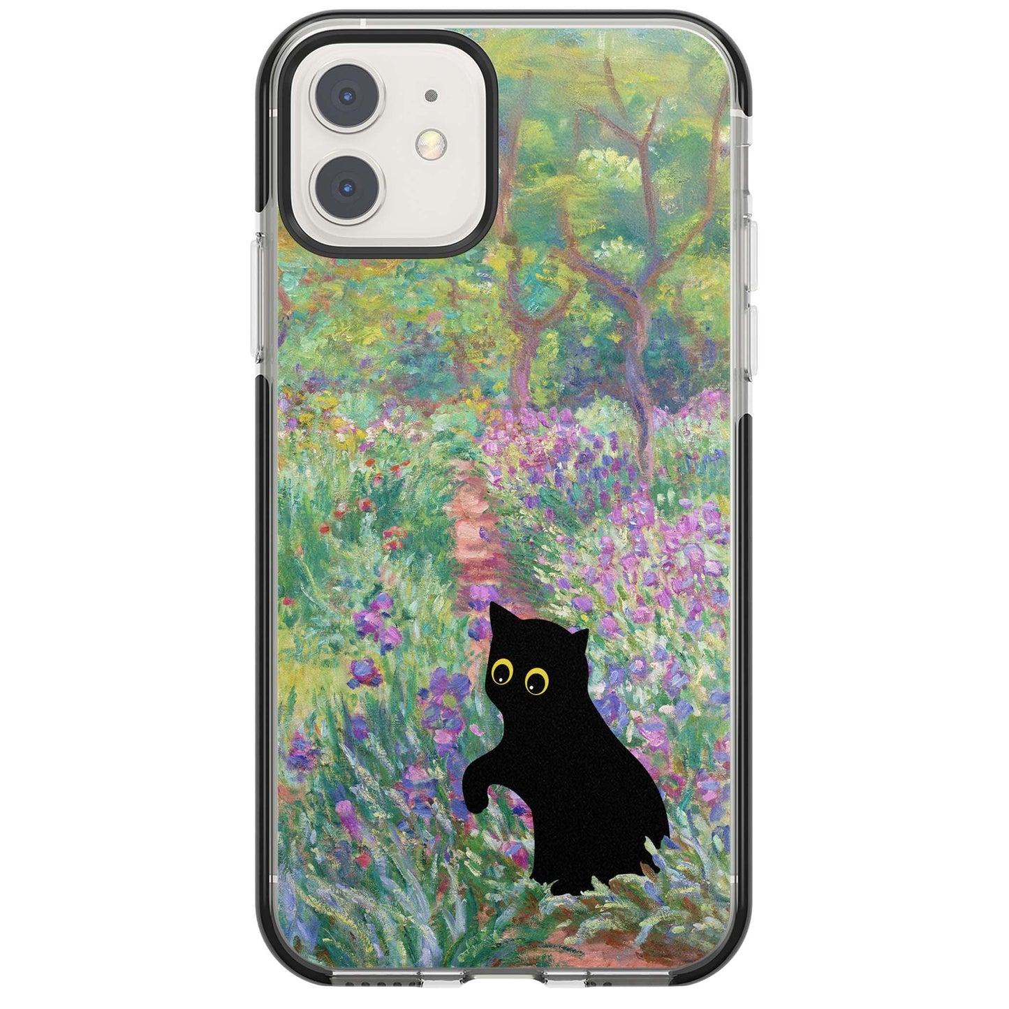 Cat in Monet's Giverny Garden