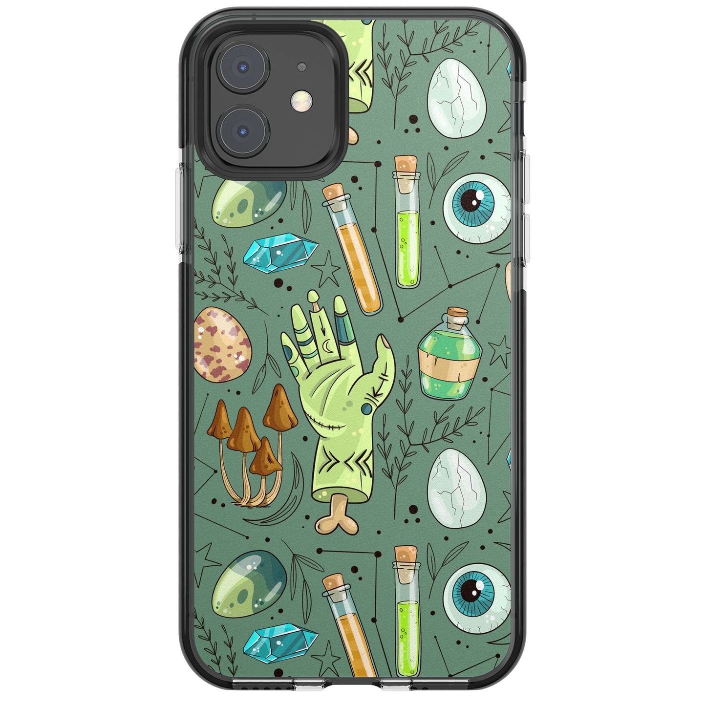 Motif expérimental de dessin animé pour Halloween