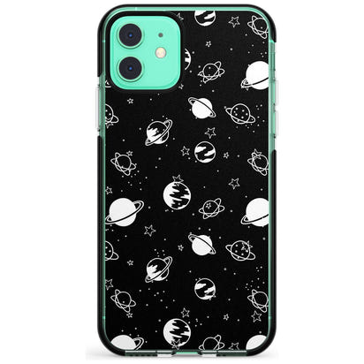 White Planets On Black