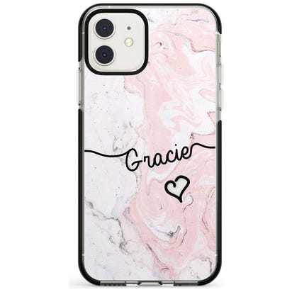 Personalised Pink Marble