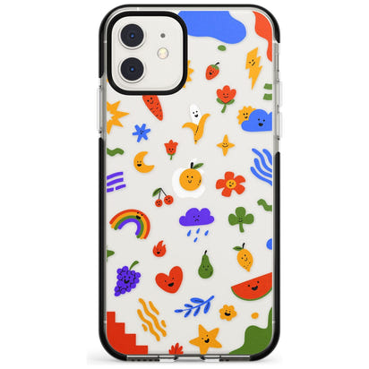 Quirky Cute Icon Pattern