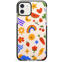 Verspielte Kawaii-Symbole