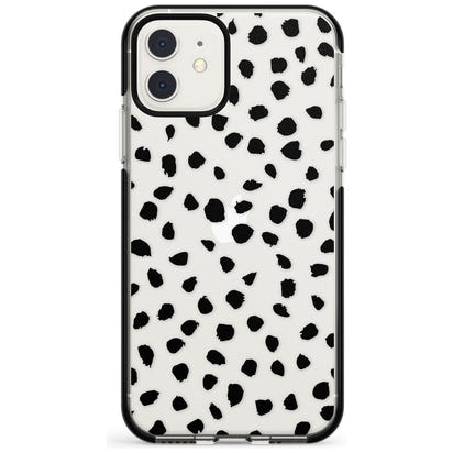 Black Dalmatian Polka Dot