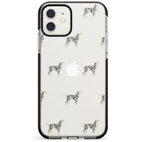 Motif de chien dalmatien
