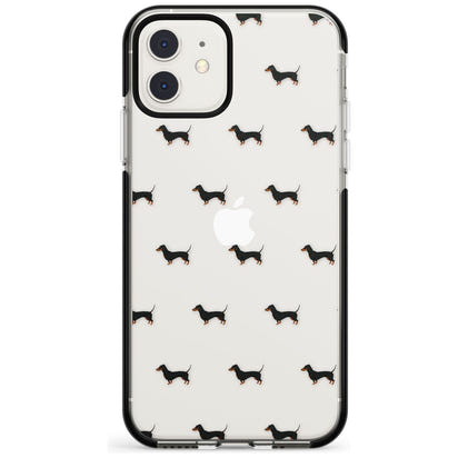 Dachshund Pattern Clear