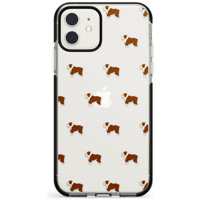 Motif bouledogue clair