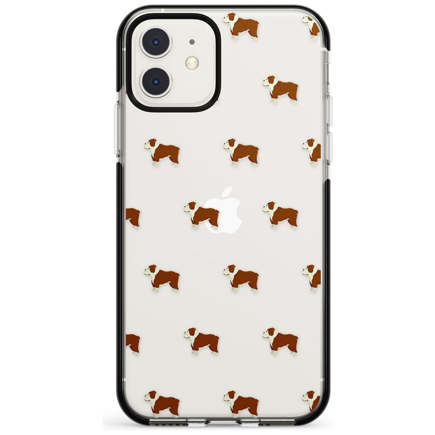 Motif bouledogue clair