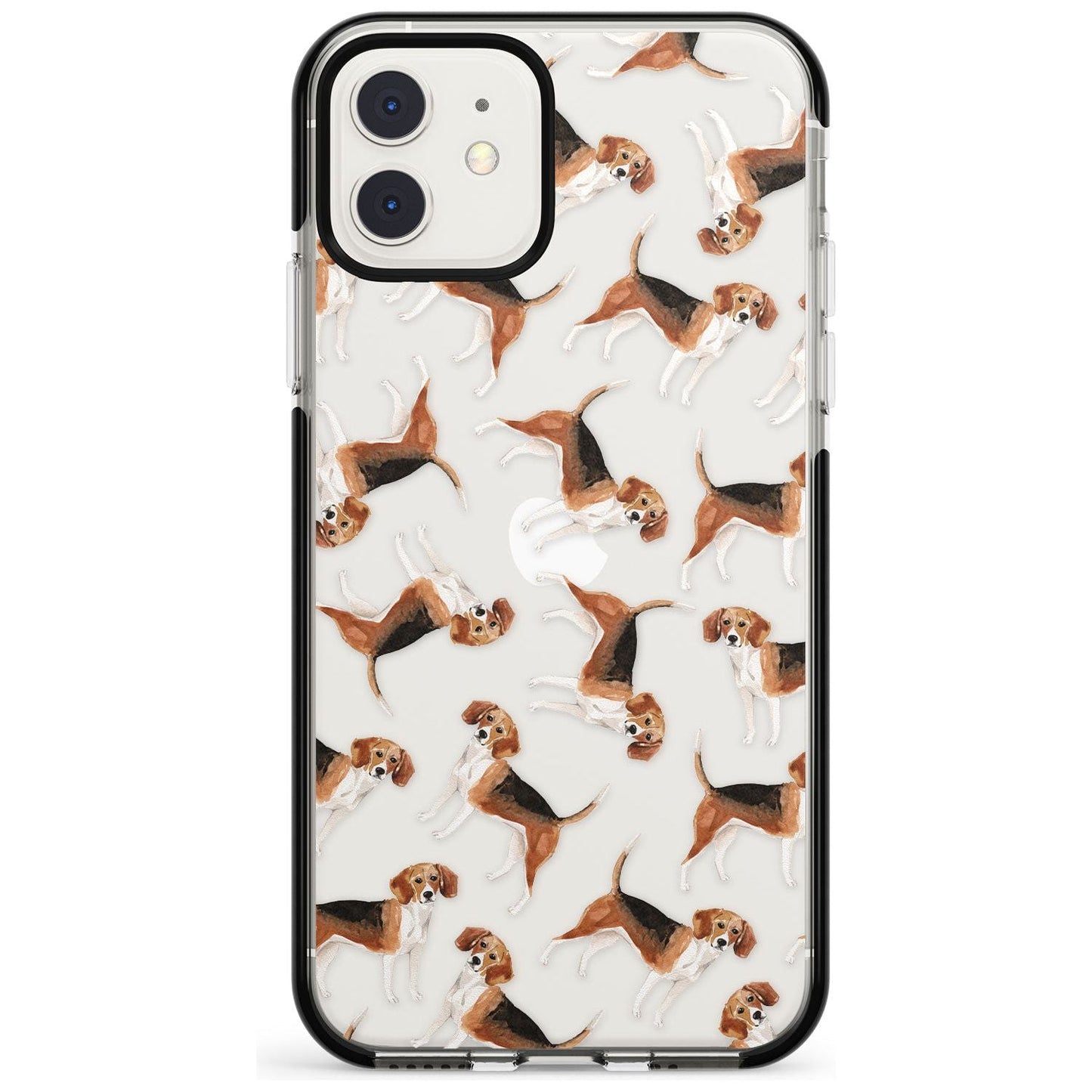 Beagle Watercolor Pattern