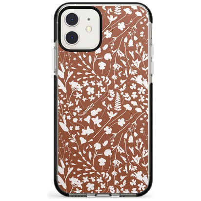 Bouquet de fleurs sauvages sur terre cuite