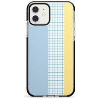 Abstract Grid Blue & Yellow