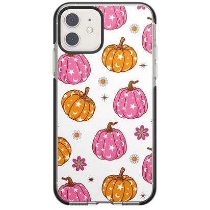 Motif de citrouilles Fleurs et Étoiles