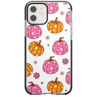 Motif de citrouilles Fleurs et Étoiles