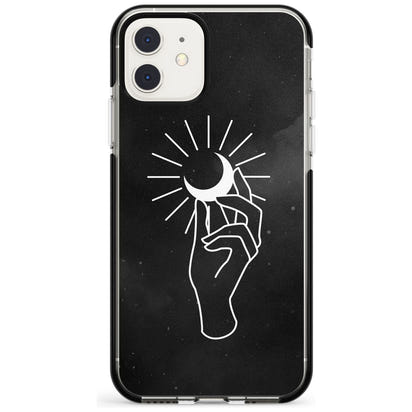 Hand Holding Celestial Moon