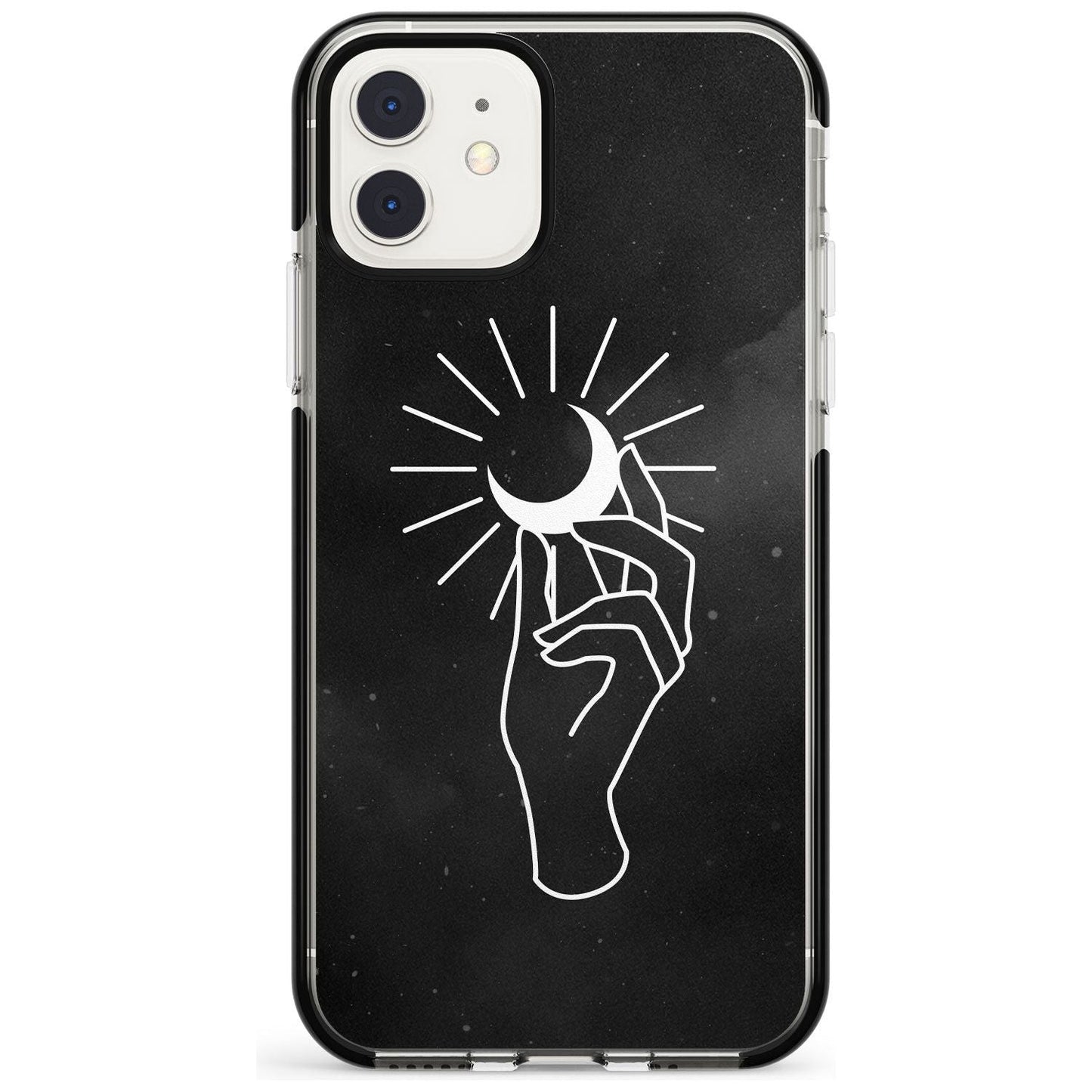 Hand Holding Celestial Moon