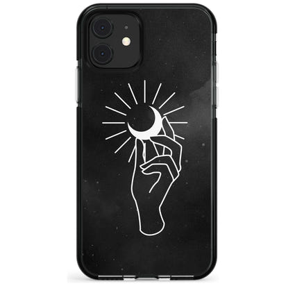 Hand Holding Celestial Moon