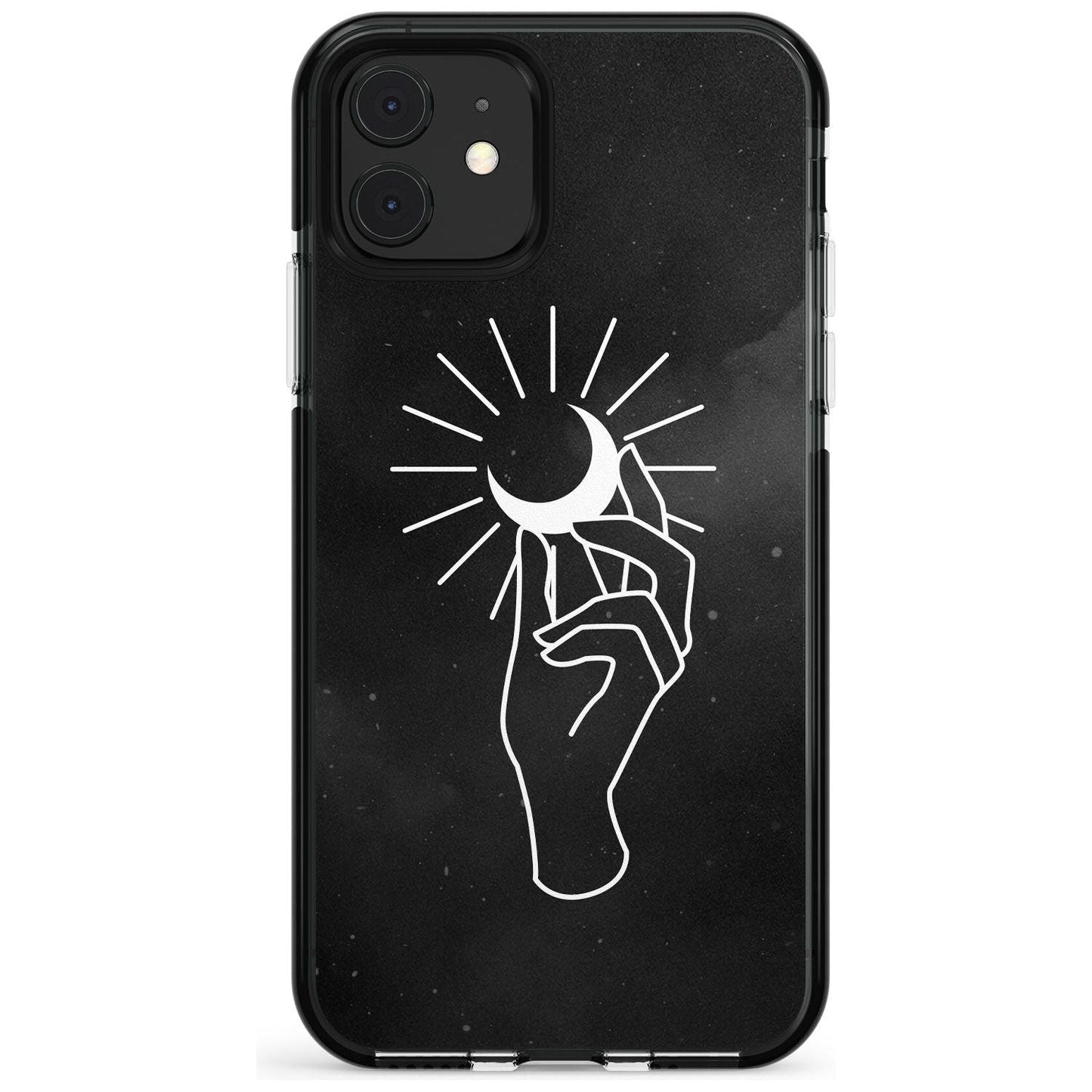 Hand Holding Celestial Moon