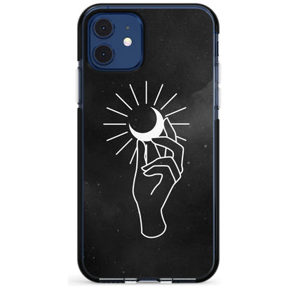 Hand Holding Celestial Moon