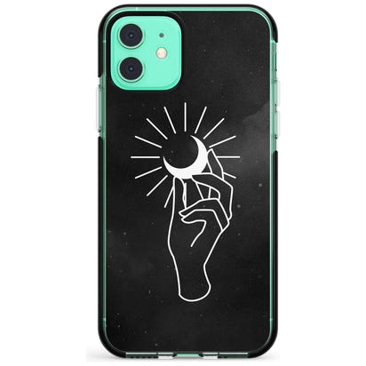 Hand Holding Celestial Moon