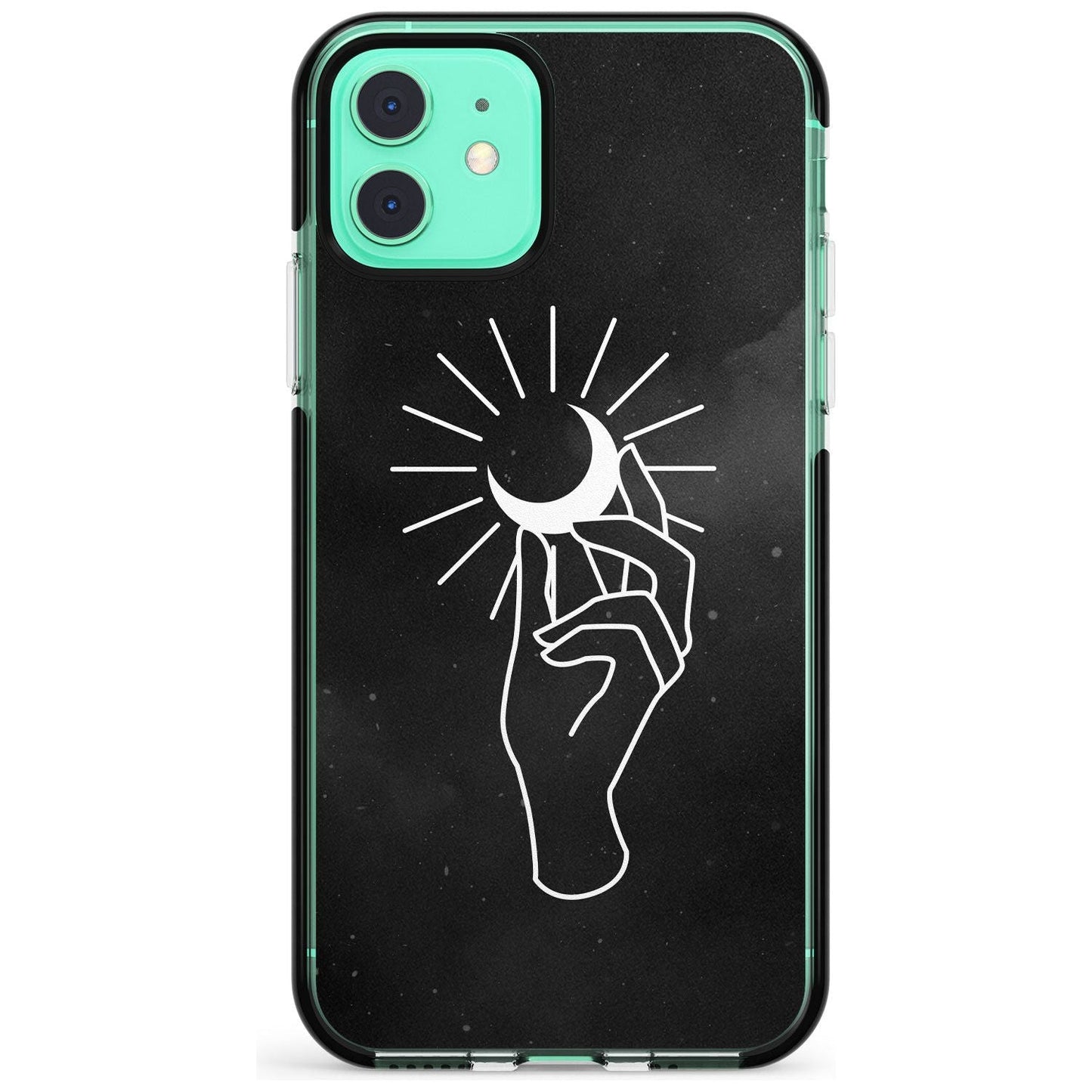 Hand Holding Celestial Moon