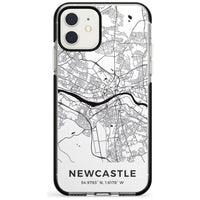 Stadtplan von Newcastle