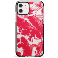 Red & White Marbled