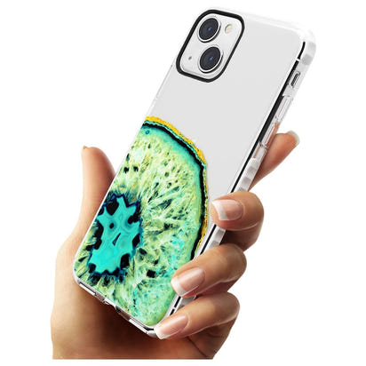 Géode turquoise en cristal