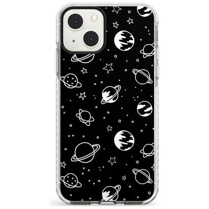 Cosmic Sketch White Black