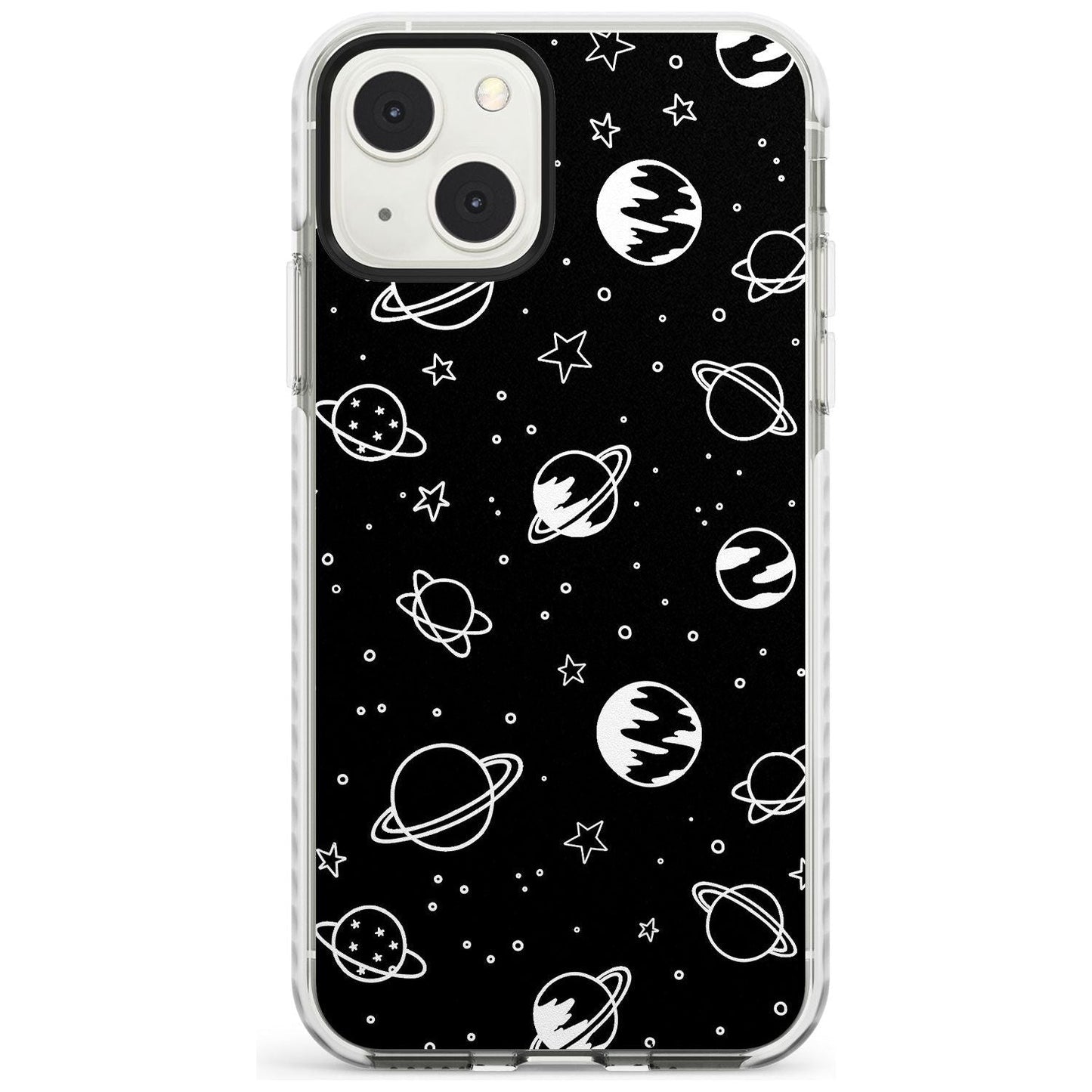 Cosmic Sketch White Black