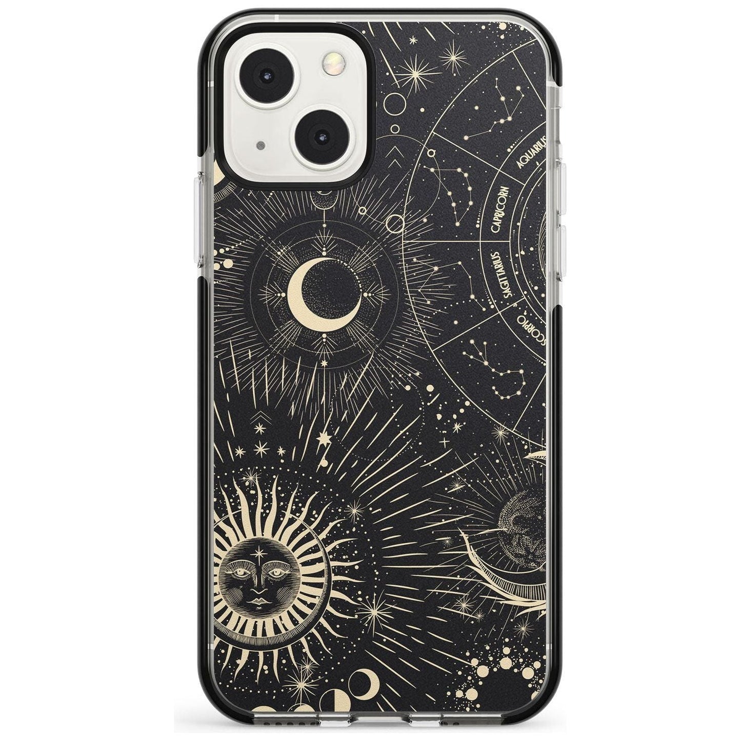 Soleil cosmique et symboles du zodiaque