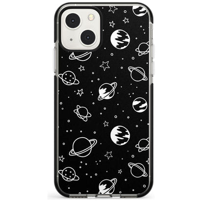 Cosmic Sketch White Black