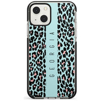 Léopard bleu personnalisé