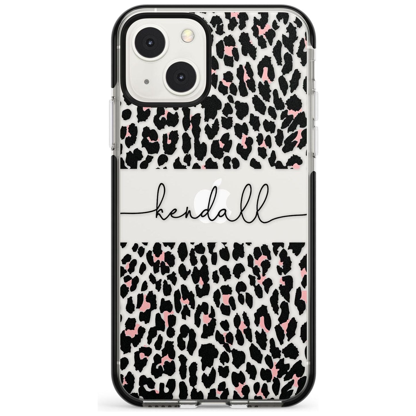 Personalised Cursive Leopard Spots