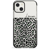 Personalised Seafoam Leopard