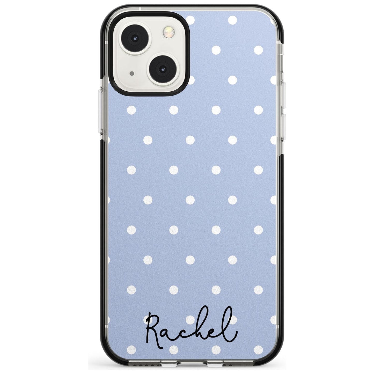 Personalised Simple Light Blue Dots