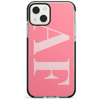 Personalised Light & Dark Pink Green Letters