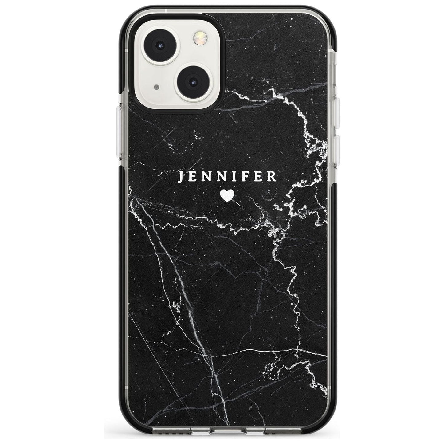 Personalised Black Marble