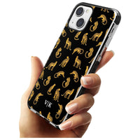 Personalised Gold Cheetah Pattern