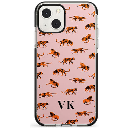 Personalised Pink Safari Tiger Pattern