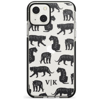 Personalised Tiger Silhouettes