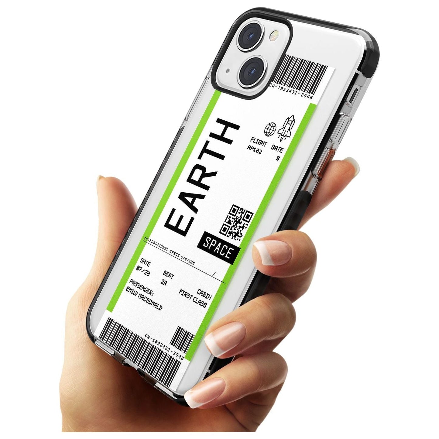 Personalised Earth Travel Ticket
