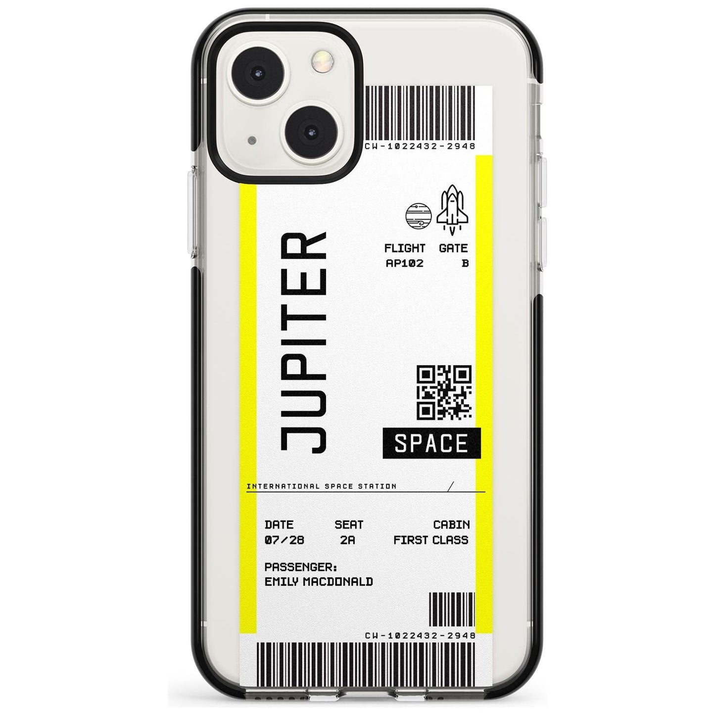 Personalised Jupiter Travel Ticket